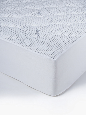 Наматрасник трикотажный стеганный Silver (борт) 